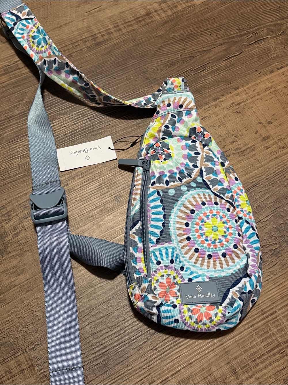 Vera Bradley Multicolor Medallion Crossbody Sling Bag